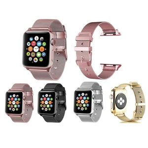 2 X Milanese Stainless Steel Apple Watch Band 42mm 38mm 44mm 40mm